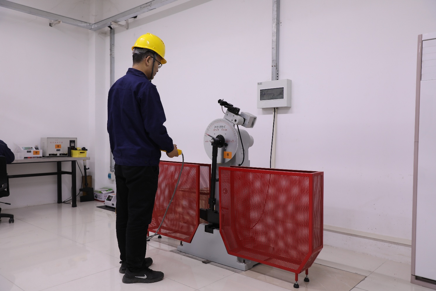 Metal impact test