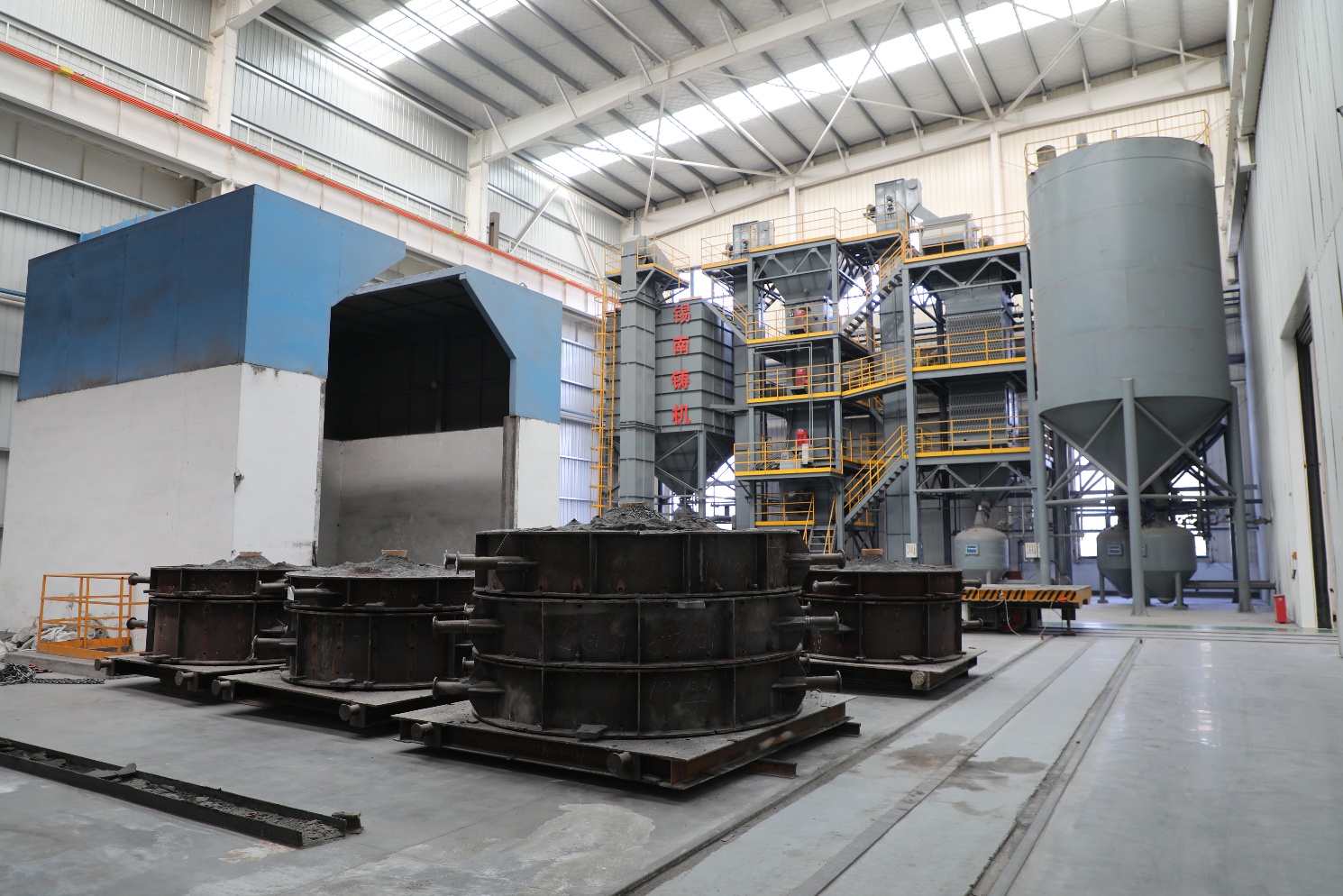 20-ton automatic sand reclamation line